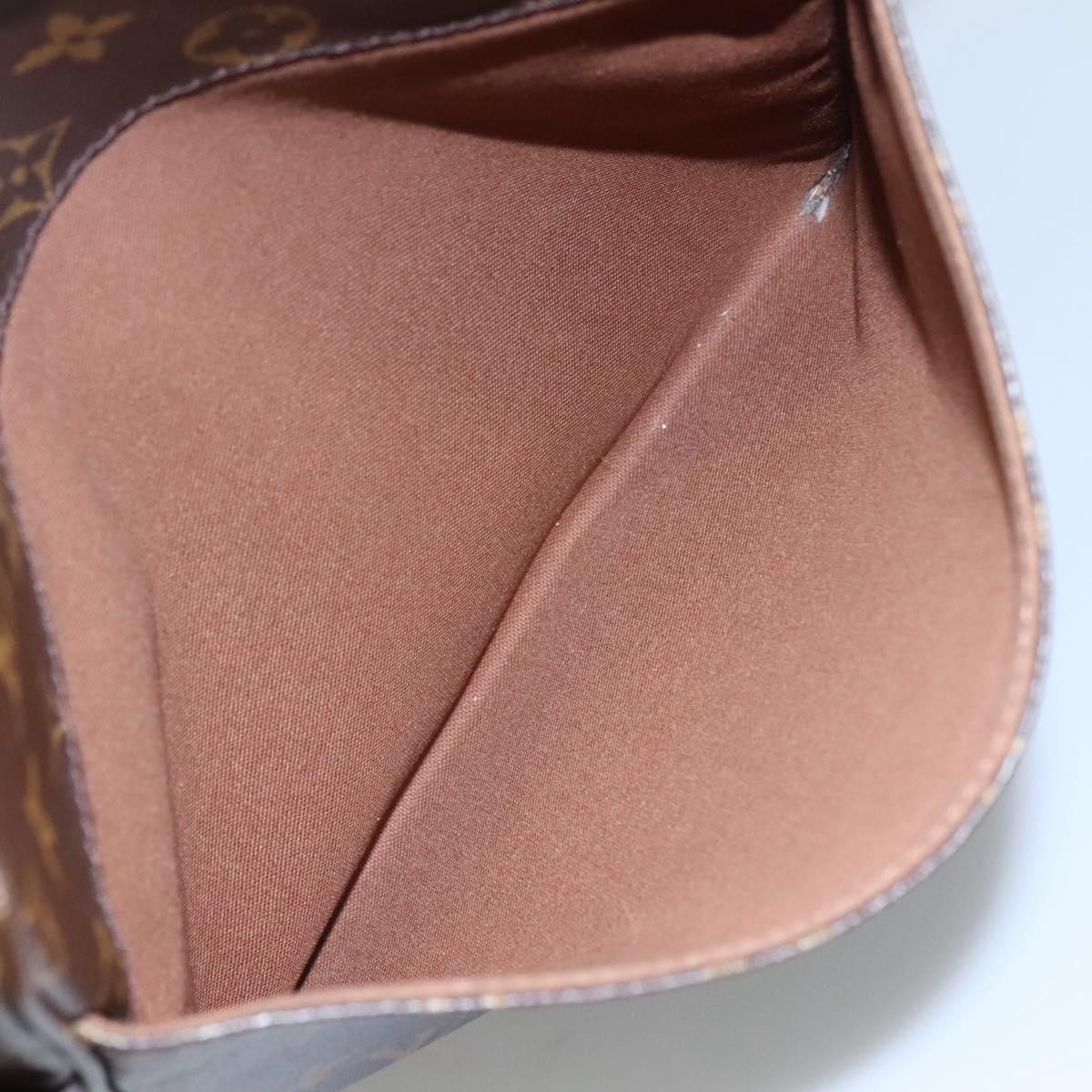 LOUIS VUITTON Monogram Trotteur Beaubourg Shoulder Bag M97037 LV Auth 108297V