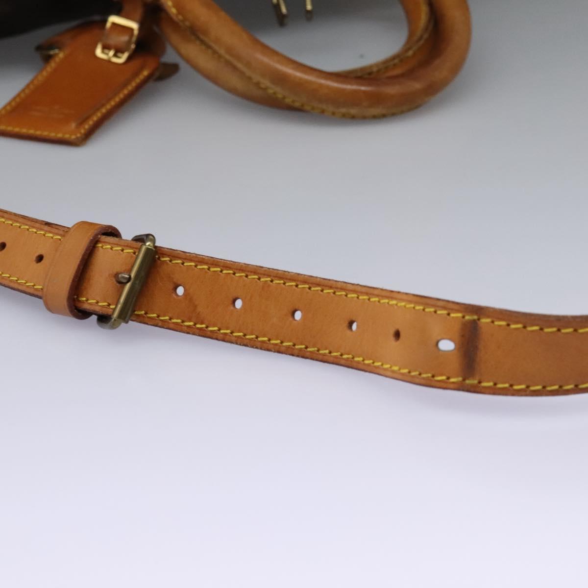 LOUIS VUITTON Monogram Keepall Bandouliere 55 Boston Bag M41414 LV Auth 108318
