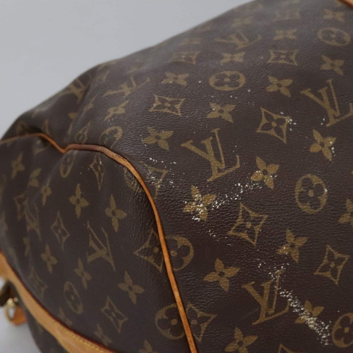 LOUIS VUITTON Monogram Keepall Bandouliere 55 Boston Bag M41414 LV Auth 108318