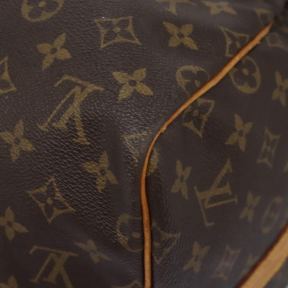 LOUIS VUITTON Monogram Keepall Bandouliere 55 Boston Bag M41414 LV Auth 108318