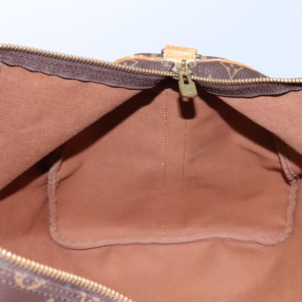 LOUIS VUITTON Monogram Keepall Bandouliere 55 Boston Bag M41414 LV Auth 108318