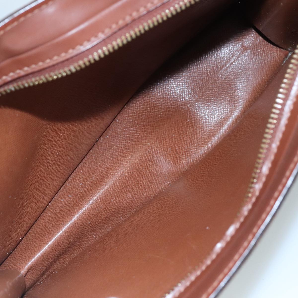 LOUIS VUITTON Monogram Pochette Homme Clutch Bag M51795 LV Auth 108400