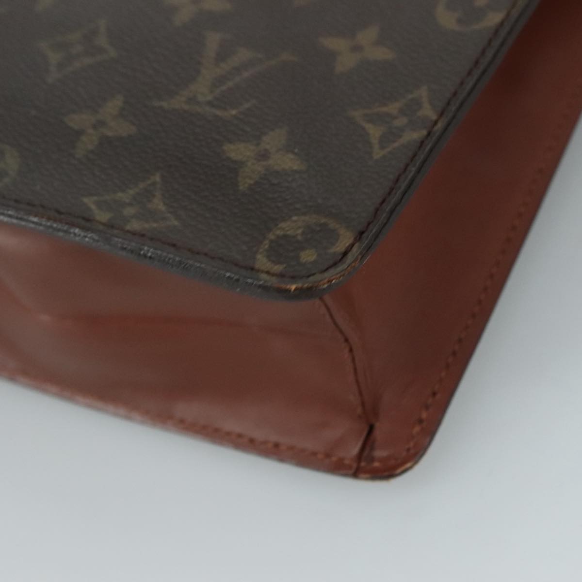 LOUIS VUITTON Monogram Pochette Homme Clutch Bag M51795 LV Auth 108400