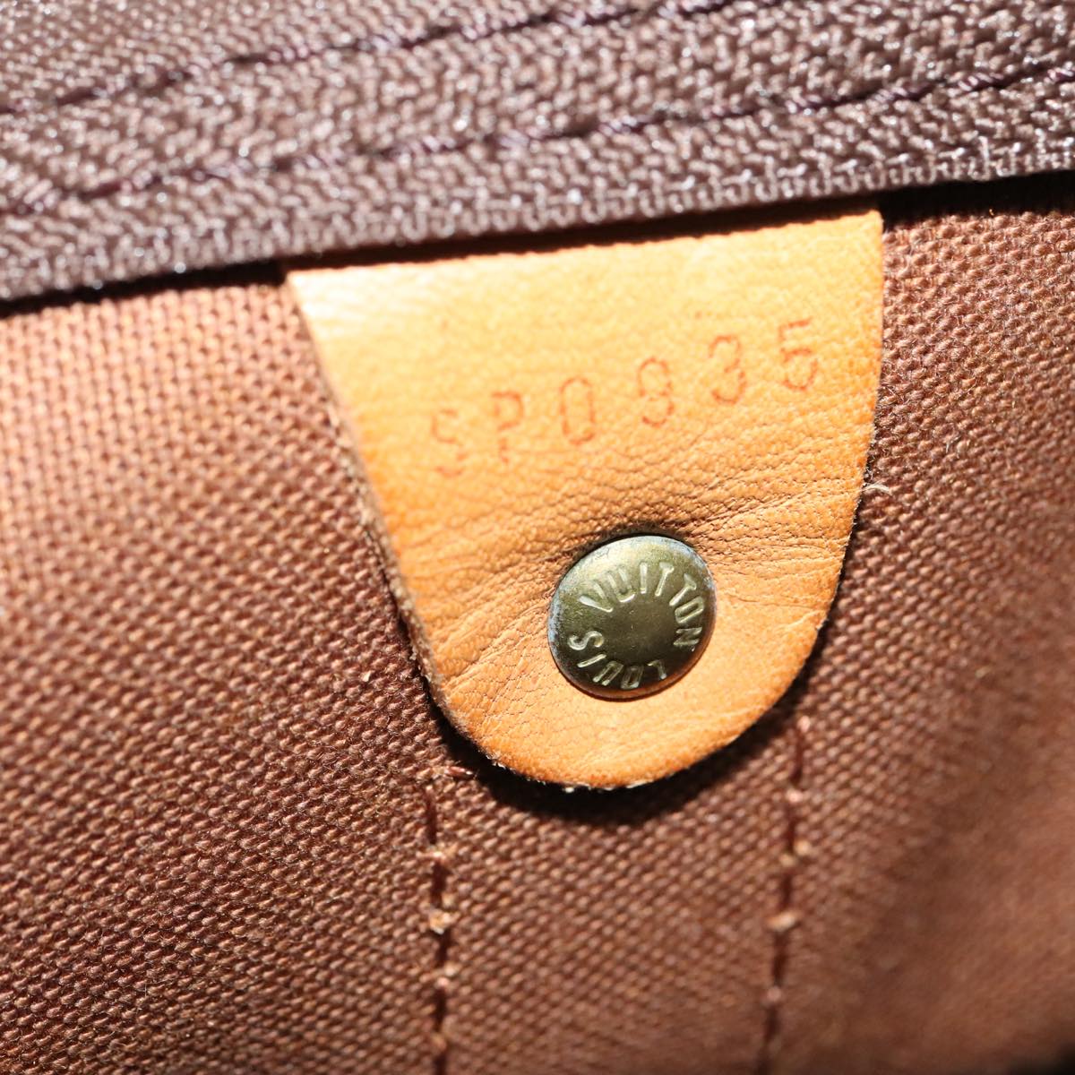 LOUIS VUITTON Monogram Keepall 60 Boston Bag M41422 LV Auth 108673