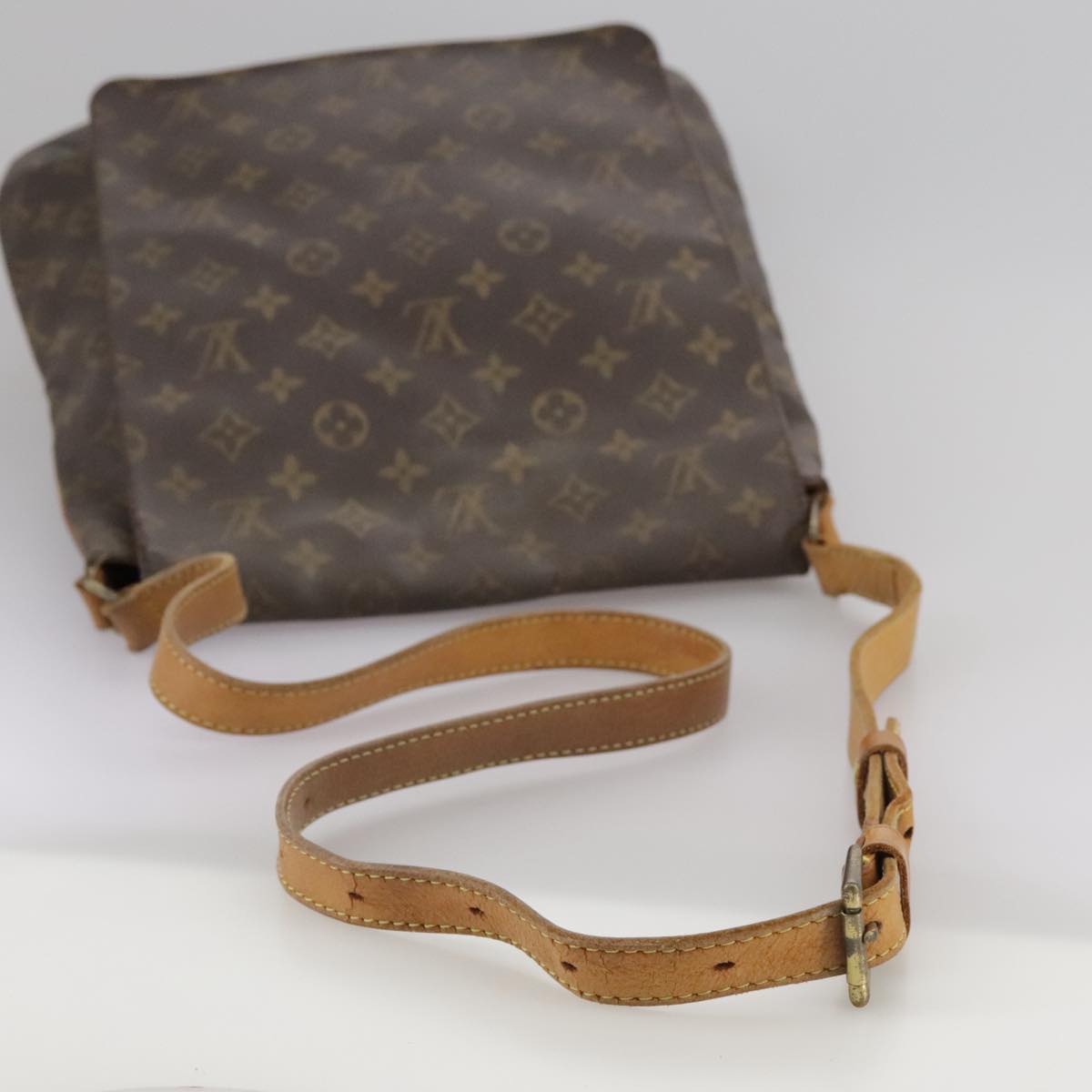 LOUIS VUITTON Monogram Musette Shoulder Bag M51256 LV Auth 108687
