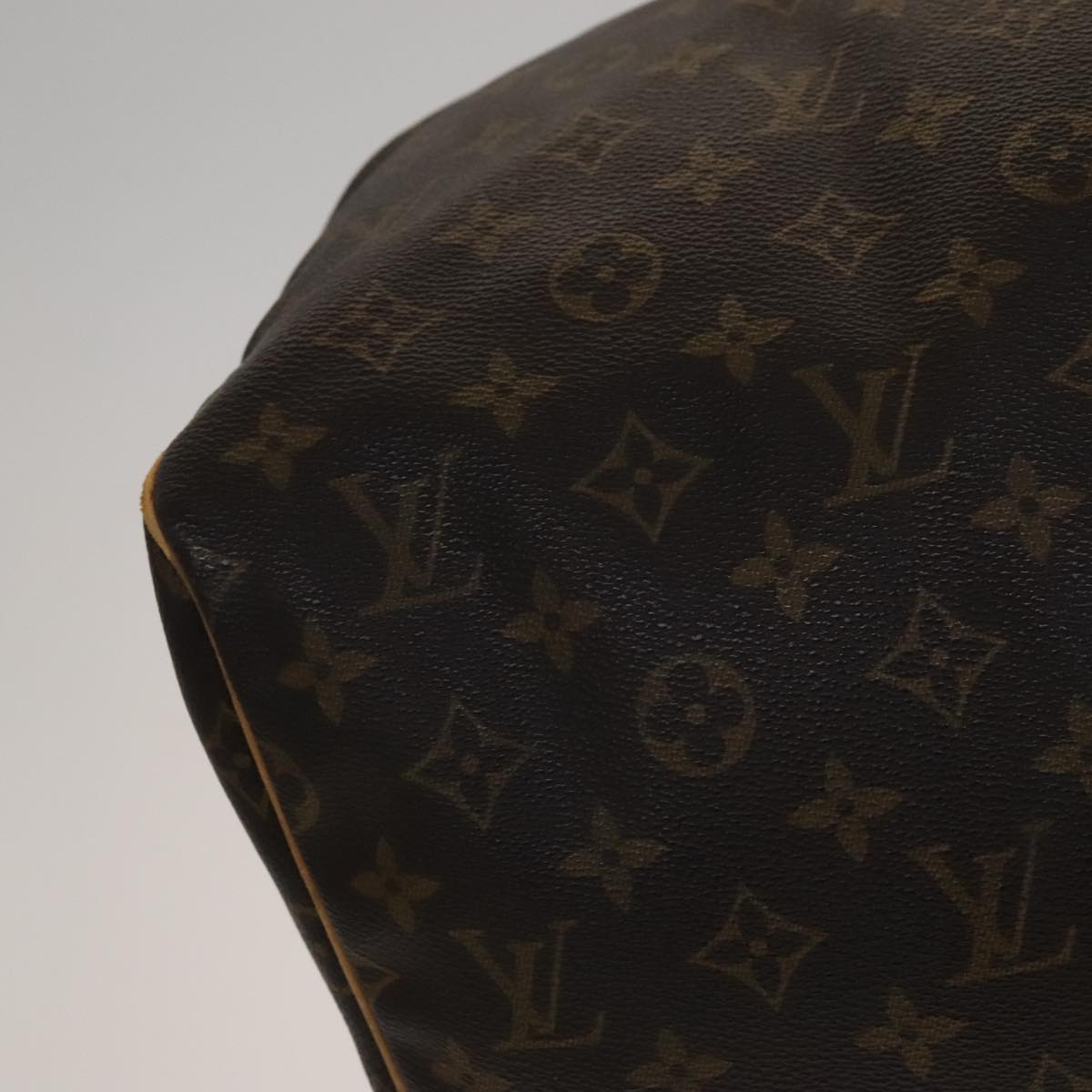 LOUIS VUITTON Monogram Keepall 55 Boston Bag M41424 LV Auth 108703