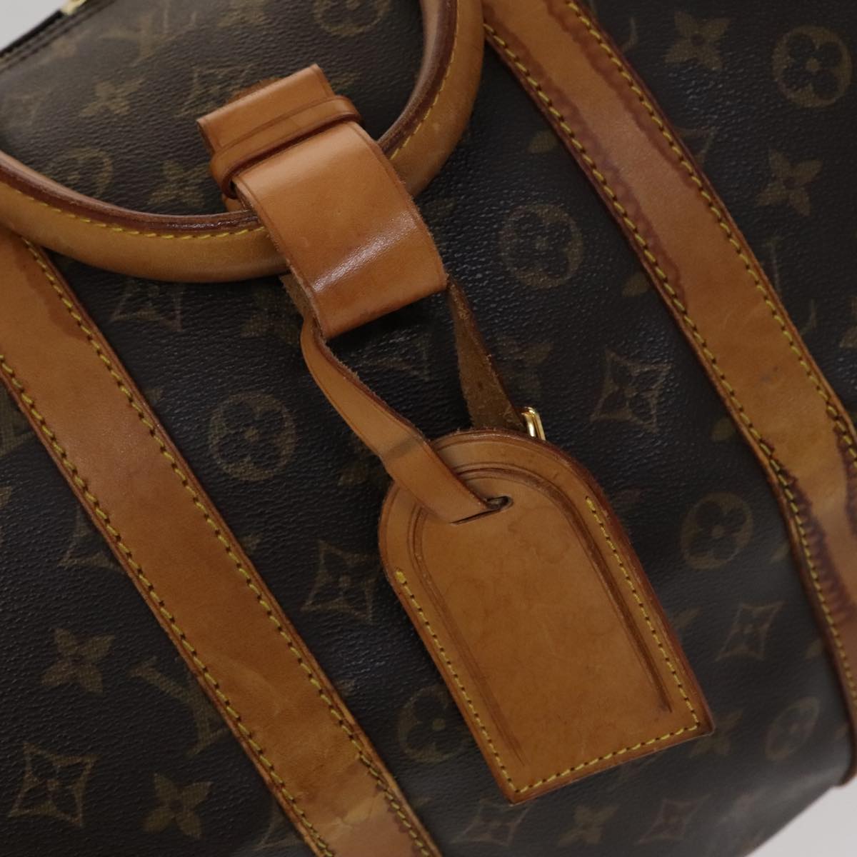 LOUIS VUITTON Monogram Keepall 55 Boston Bag M41424 LV Auth 108703