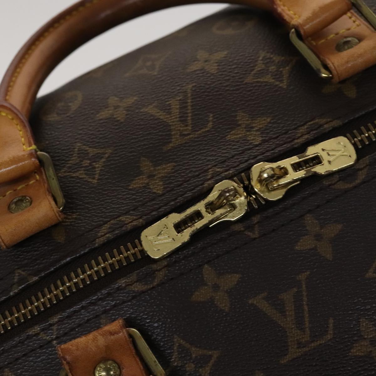 LOUIS VUITTON Monogram Keepall 55 Boston Bag M41424 LV Auth 108703