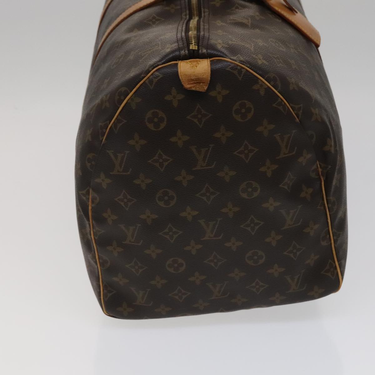 LOUIS VUITTON Monogram Keepall 55 Boston Bag M41424 LV Auth 108703