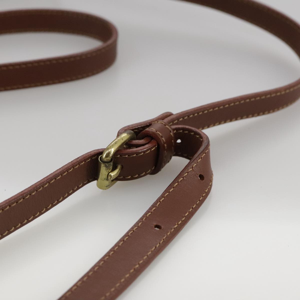 BURBERRY Nova Check Shoulder Bag Canvas Beige Auth 108751