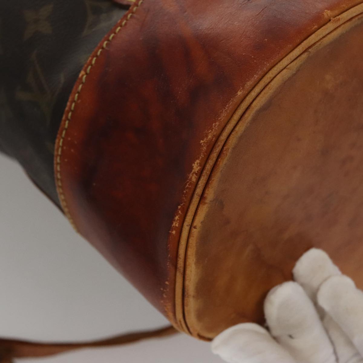 LOUIS VUITTON Monogram Randonnee GM Shoulder Bag M42244 LV Auth 108977