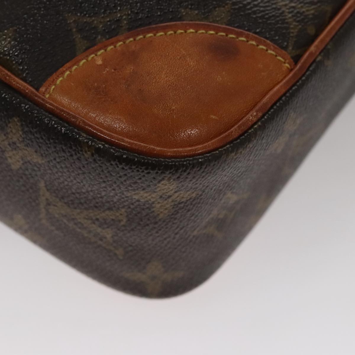 LOUIS VUITTON Monogram Compiegne 28 Clutch Bag M51845 LV Auth 109325