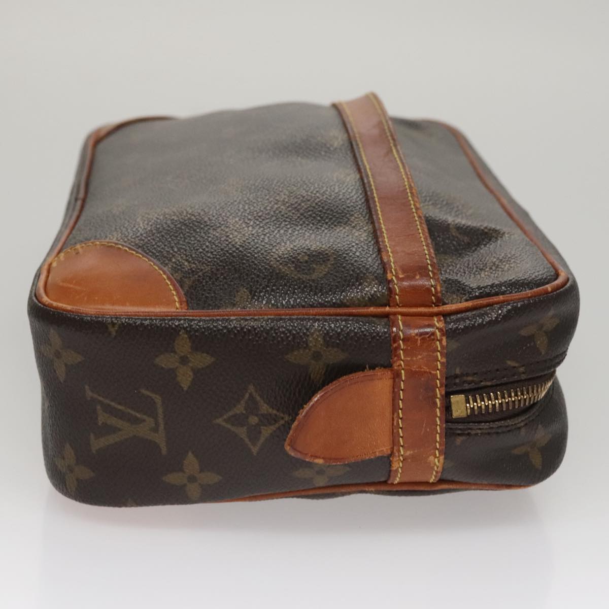 LOUIS VUITTON Monogram Compiegne 28 Clutch Bag M51845 LV Auth 109325