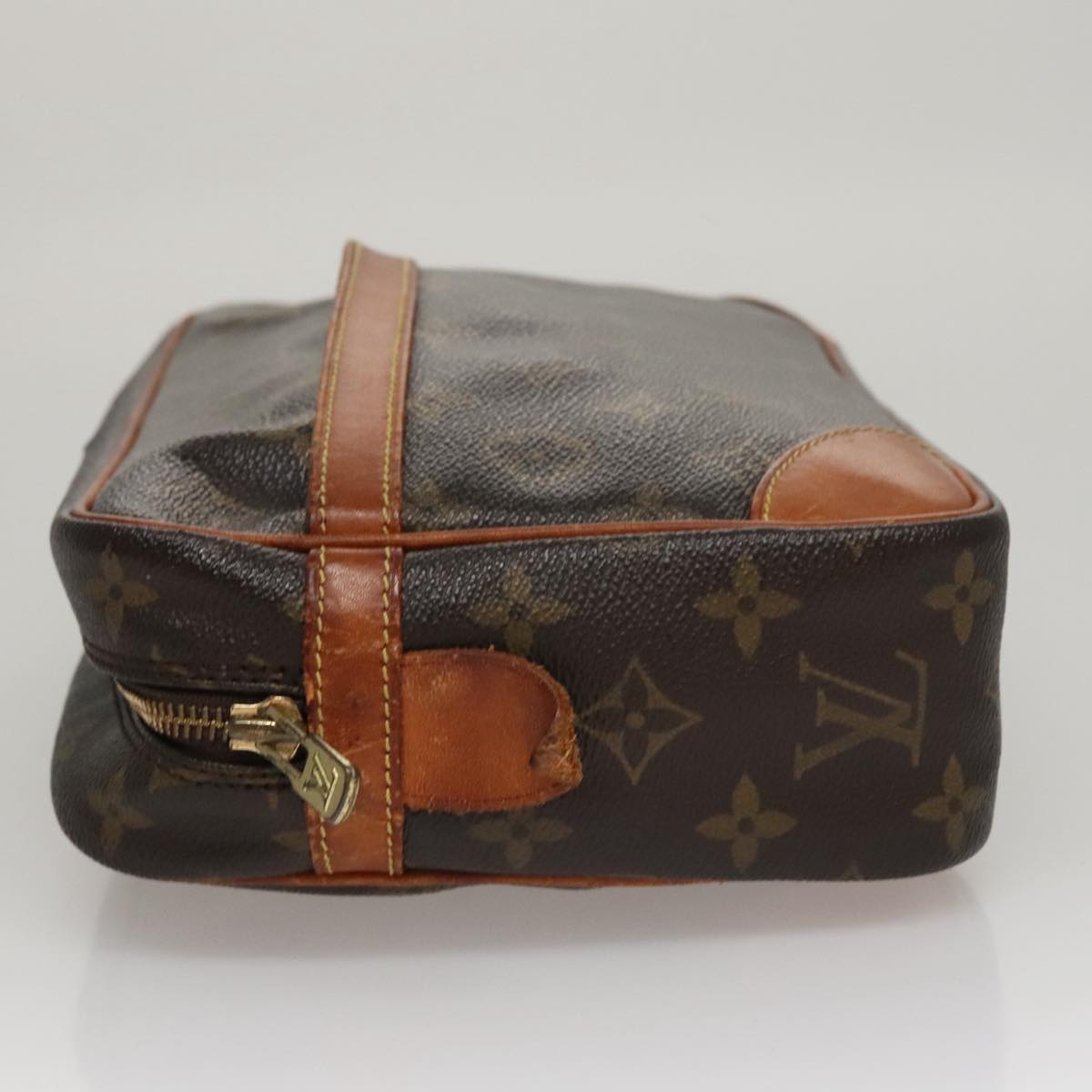 LOUIS VUITTON Monogram Compiegne 28 Clutch Bag M51845 LV Auth 109325