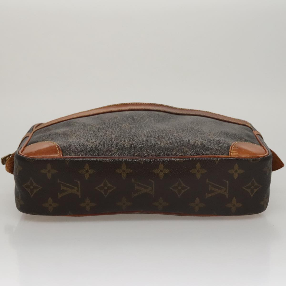 LOUIS VUITTON Monogram Compiegne 28 Clutch Bag M51845 LV Auth 109325