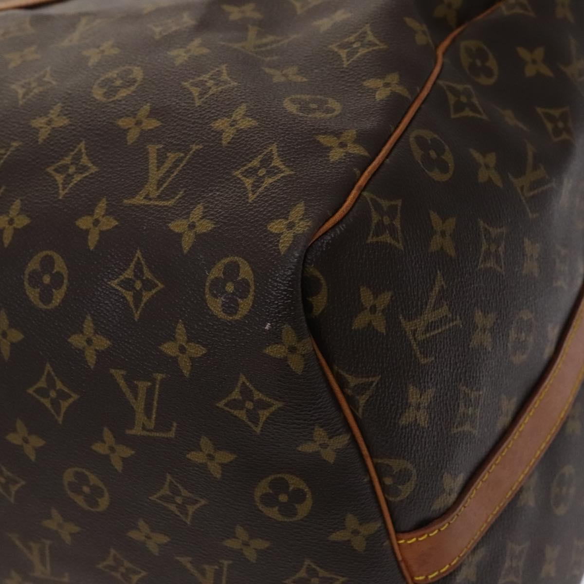 LOUIS VUITTON Monogram Keepall Bandouliere 60 Boston Bag M41412 LV Auth 109329