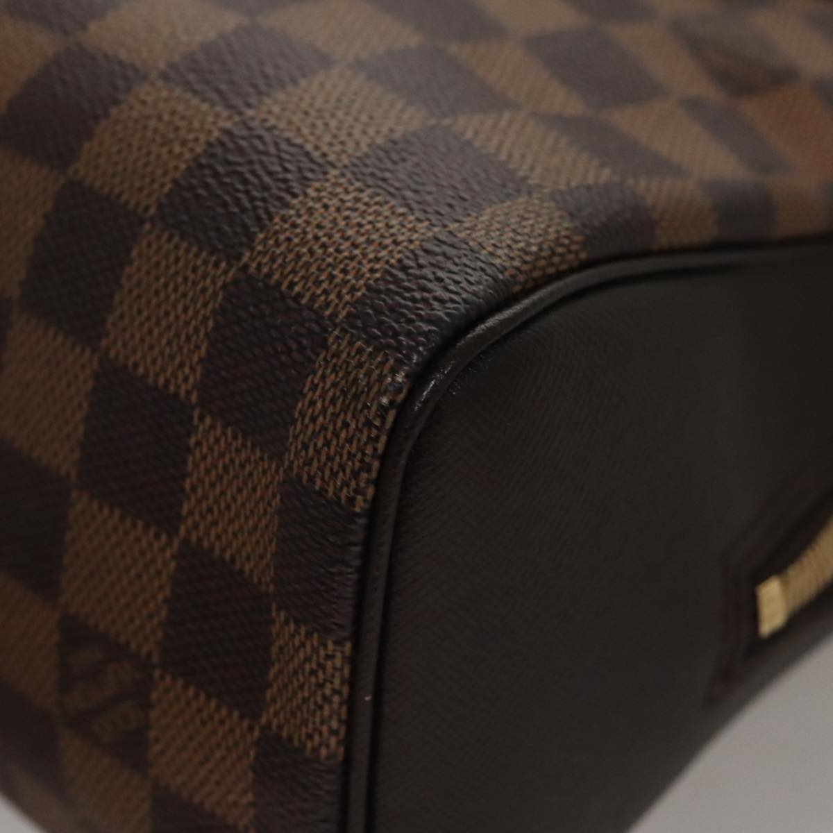 LOUIS VUITTON Damier Ebene Brera Hand Bag N51150 LV Auth 109447V