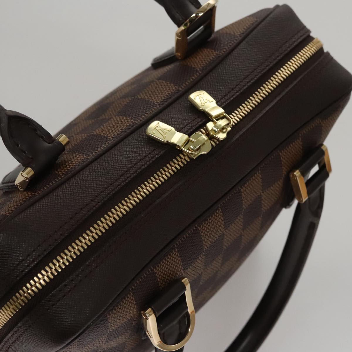 LOUIS VUITTON Damier Ebene Brera Hand Bag N51150 LV Auth 109447V