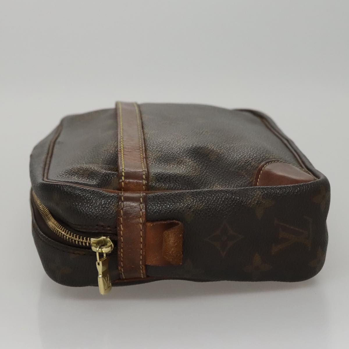 LOUIS VUITTON Monogram Compiegne 28 Clutch Bag M51845 LV Auth 109487