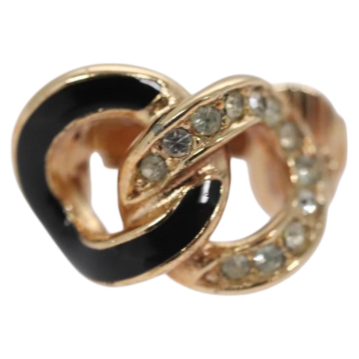 Christian Dior Earring metal Gold Auth 109524