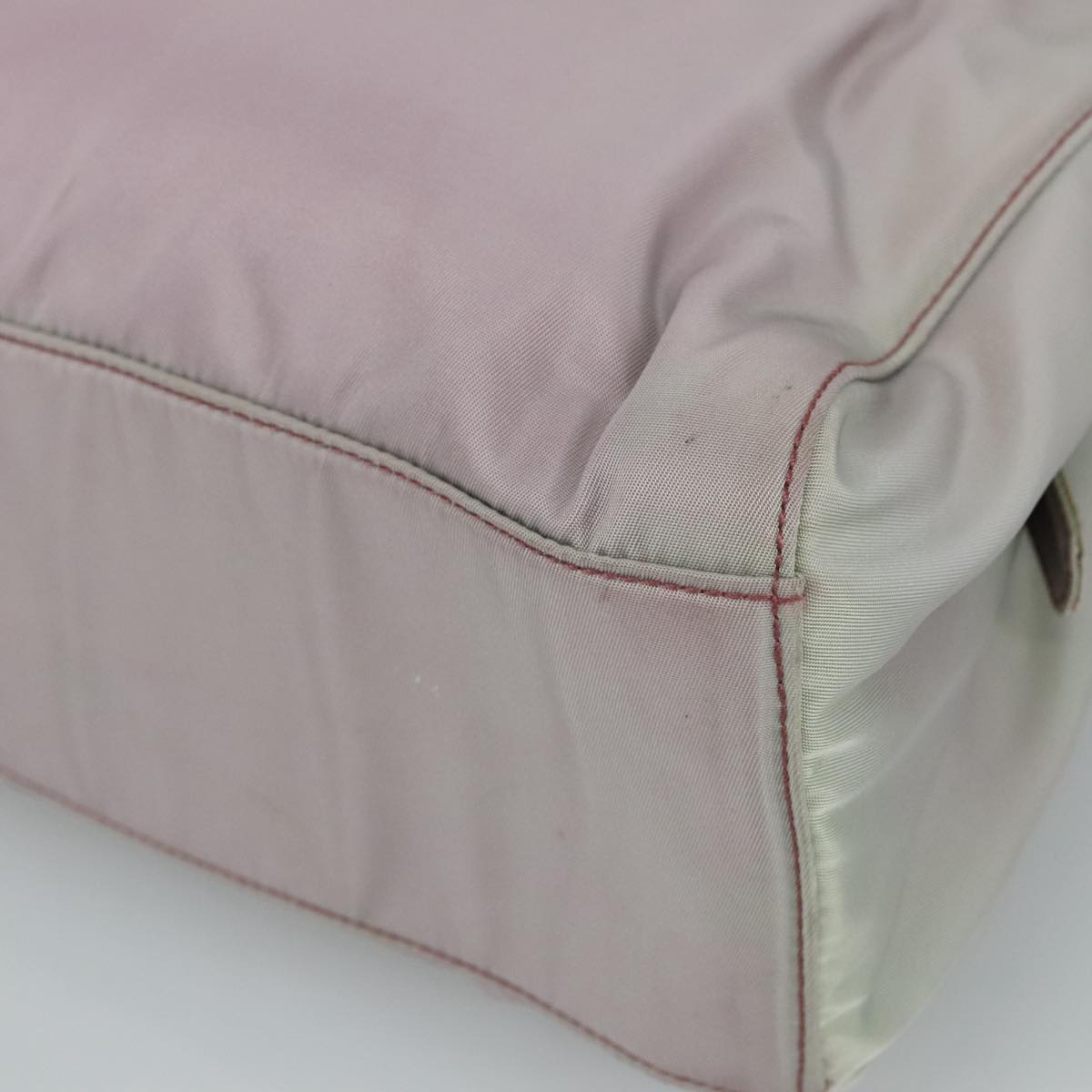 PRADA Hand Bag Nylon Purple Auth 109638