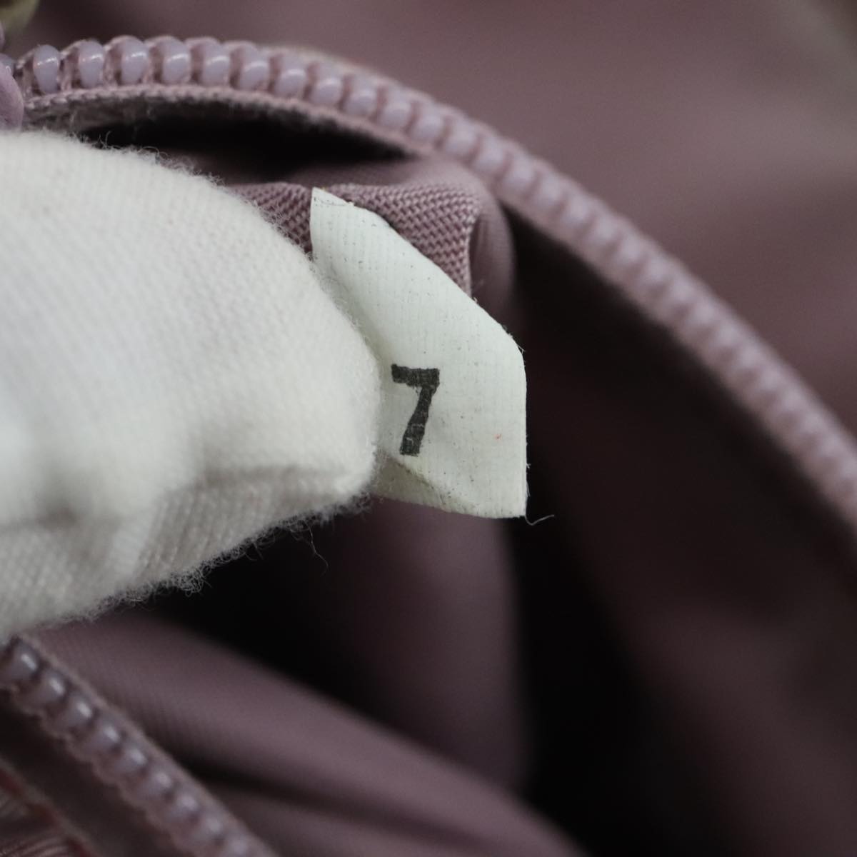 PRADA Hand Bag Nylon Purple Auth 109638