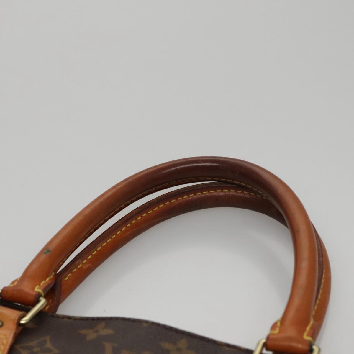LOUIS VUITTON Monogram Sac Plat Hand Bag M51140 LV Auth 109668