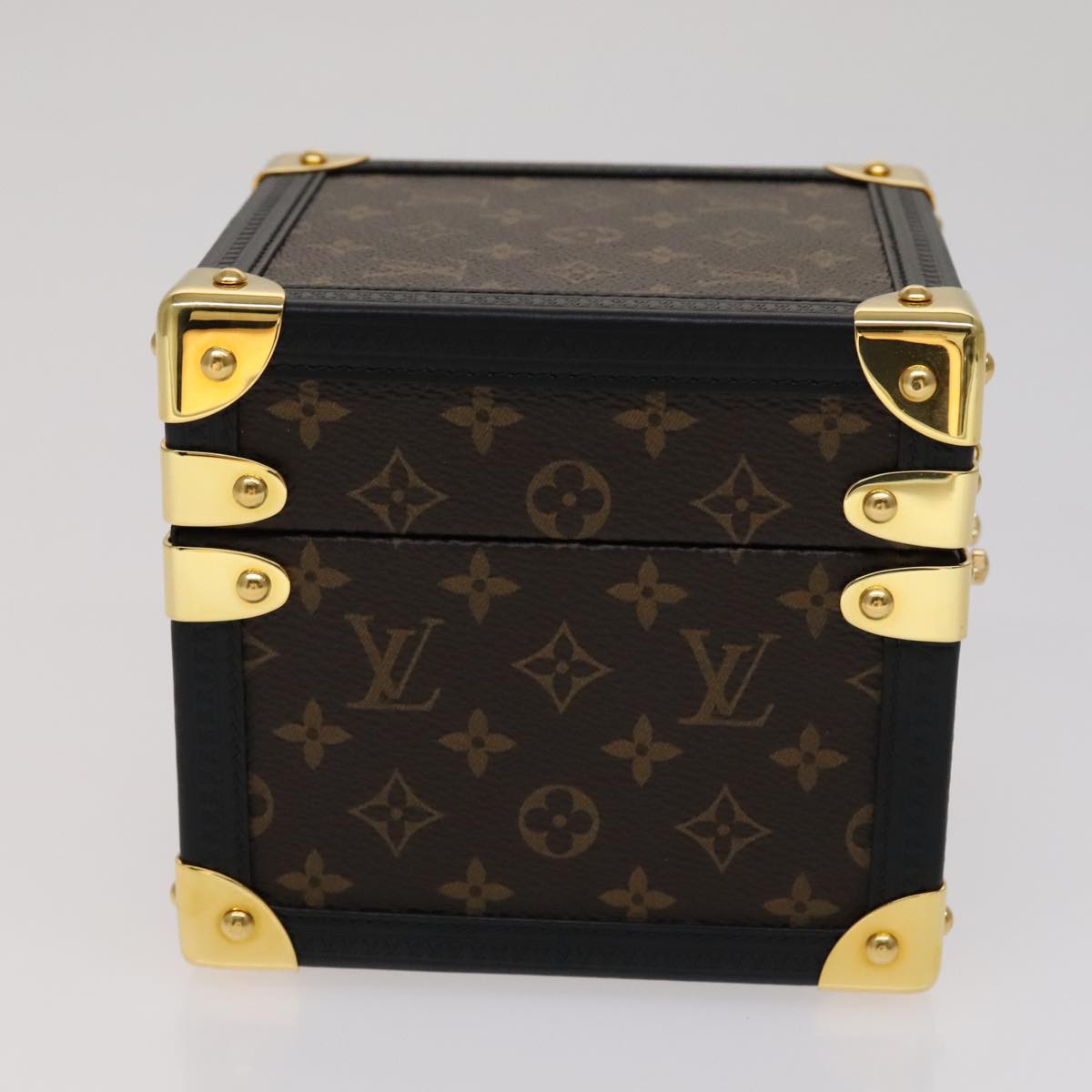 LOUIS VUITTON Monogram Boite Amsik Music box GI0267 LV Auth 109689AM
