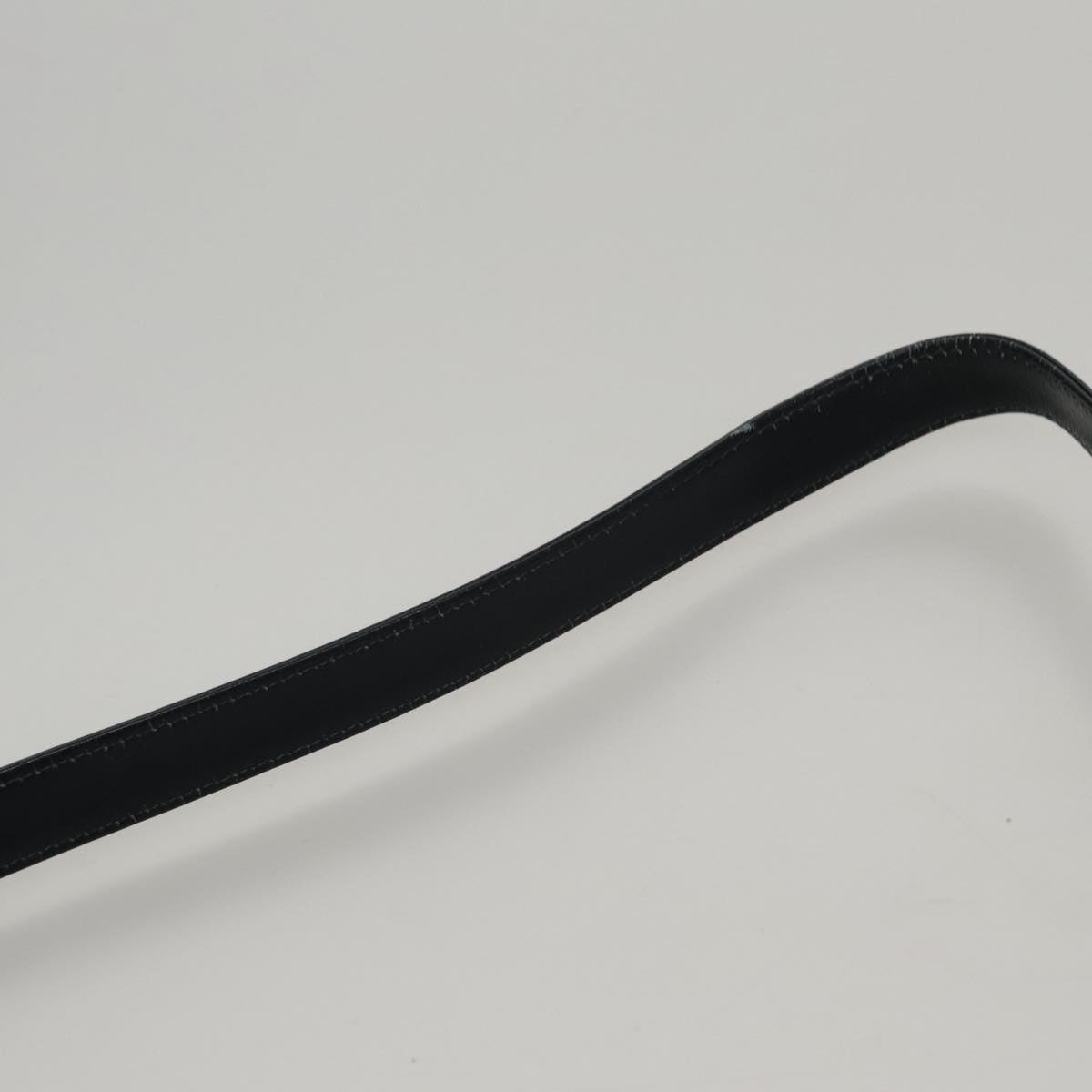 Christian Dior Trotter Canvas Shoulder Bag Navy Auth 109698