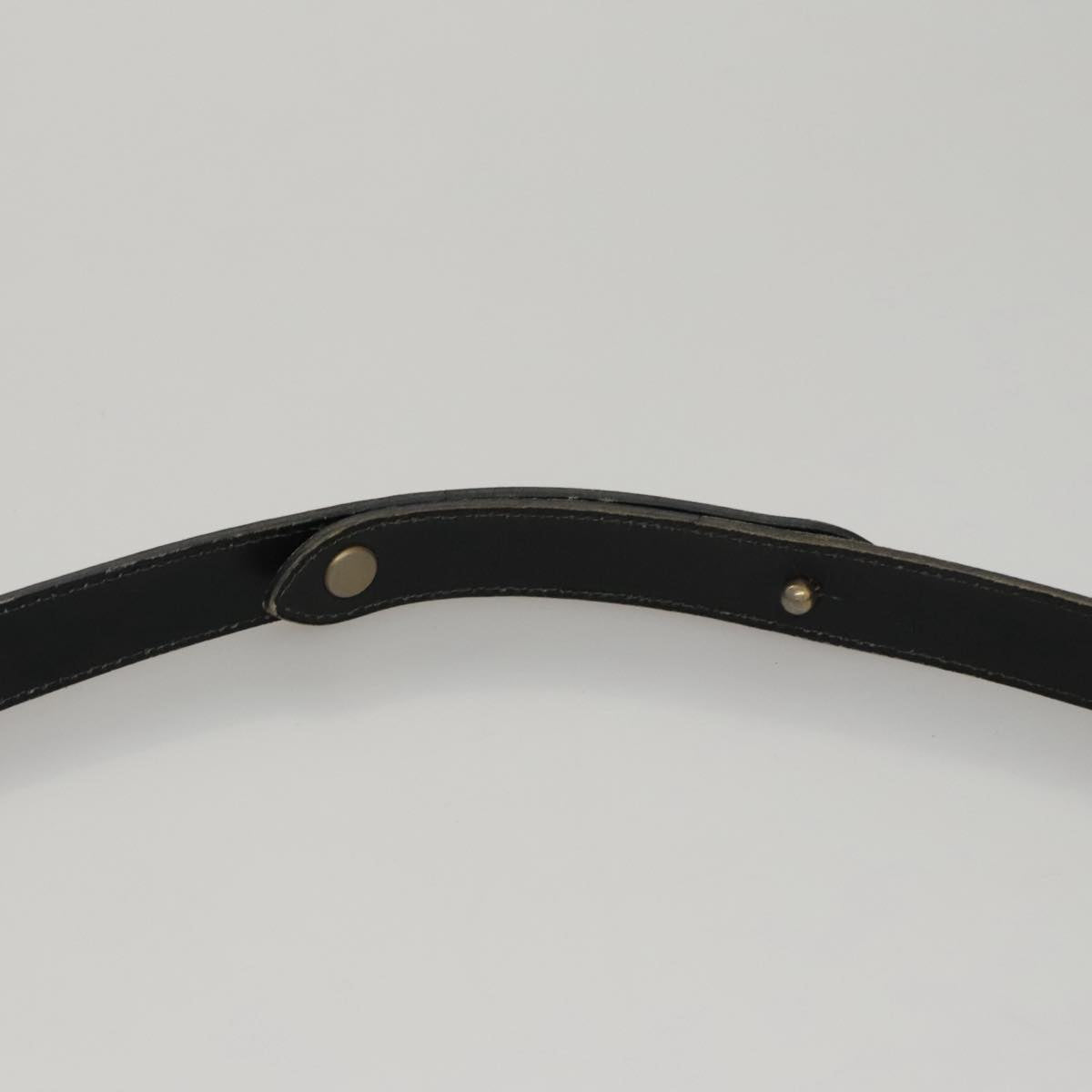 Christian Dior Trotter Canvas Shoulder Bag Navy Auth 109699