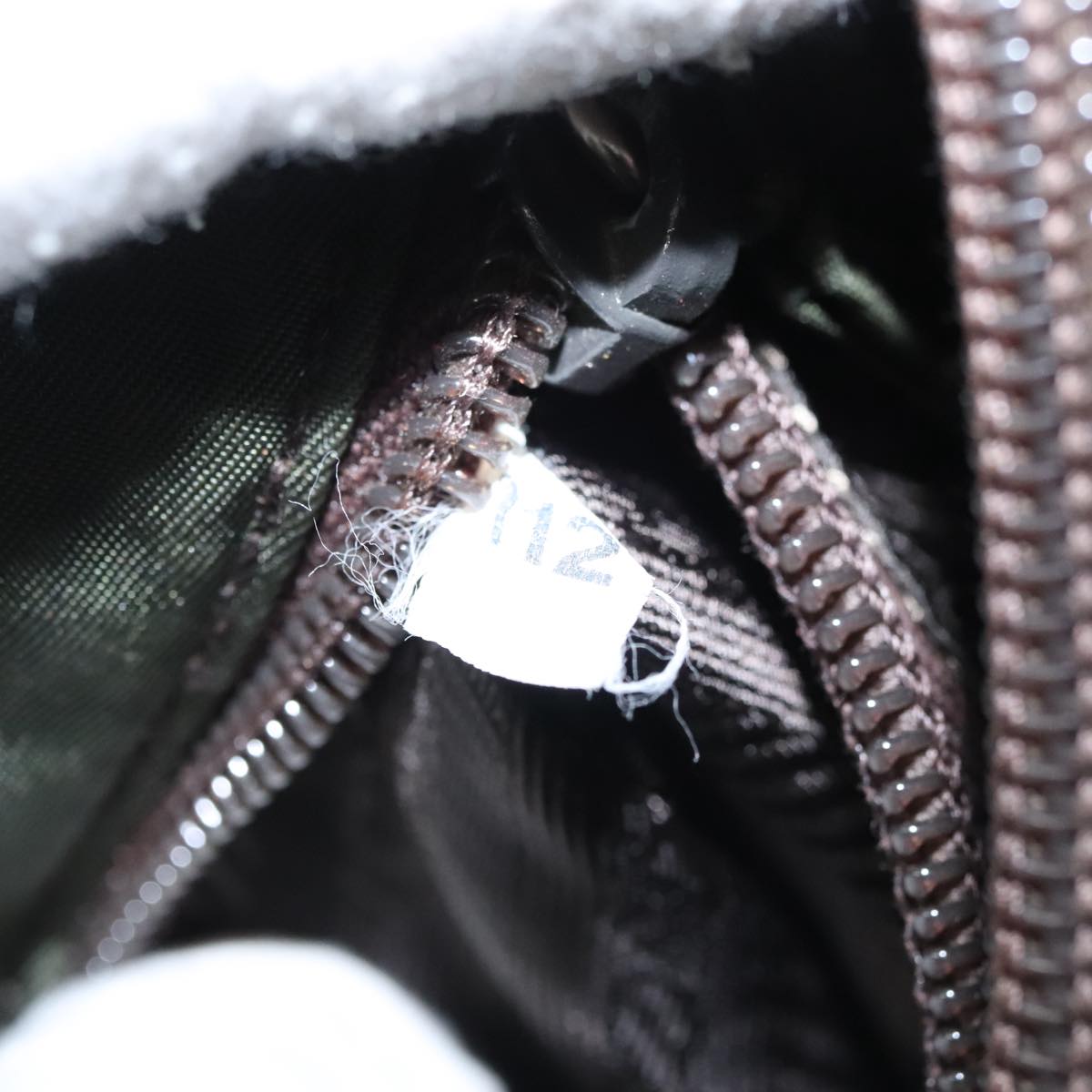 PRADA Shoulder Bag Nylon Khaki Auth 109706