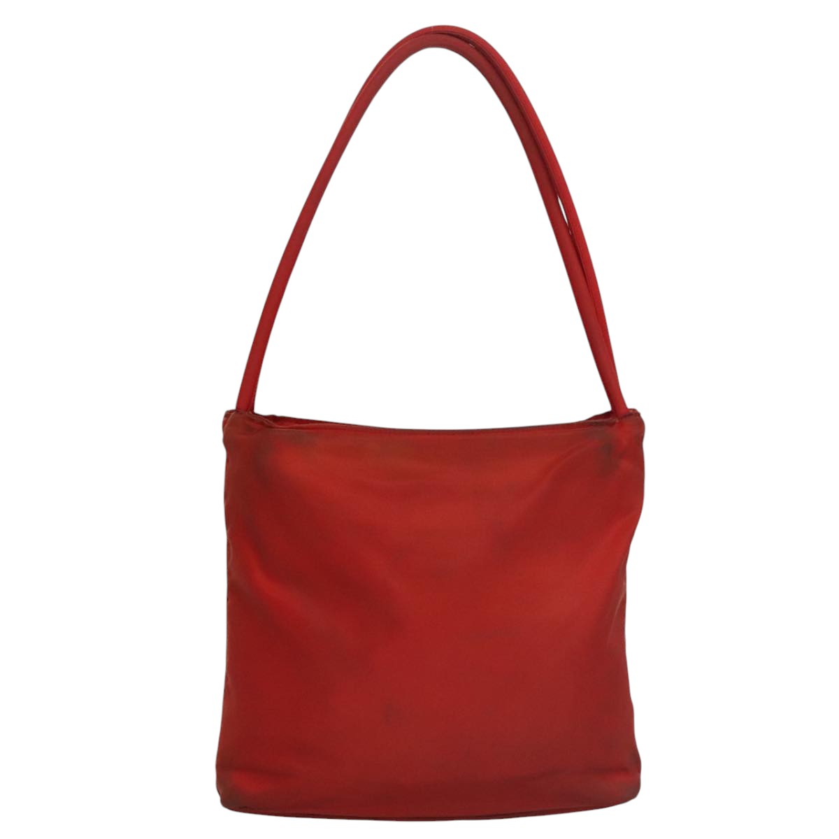 PRADA Shoulder Bag Nylon Red Auth 109708
