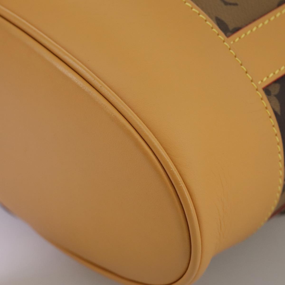 LOUIS VUITTON Monogram Stripe Randonnee messenger Shoulder M45968 Auth 109777A