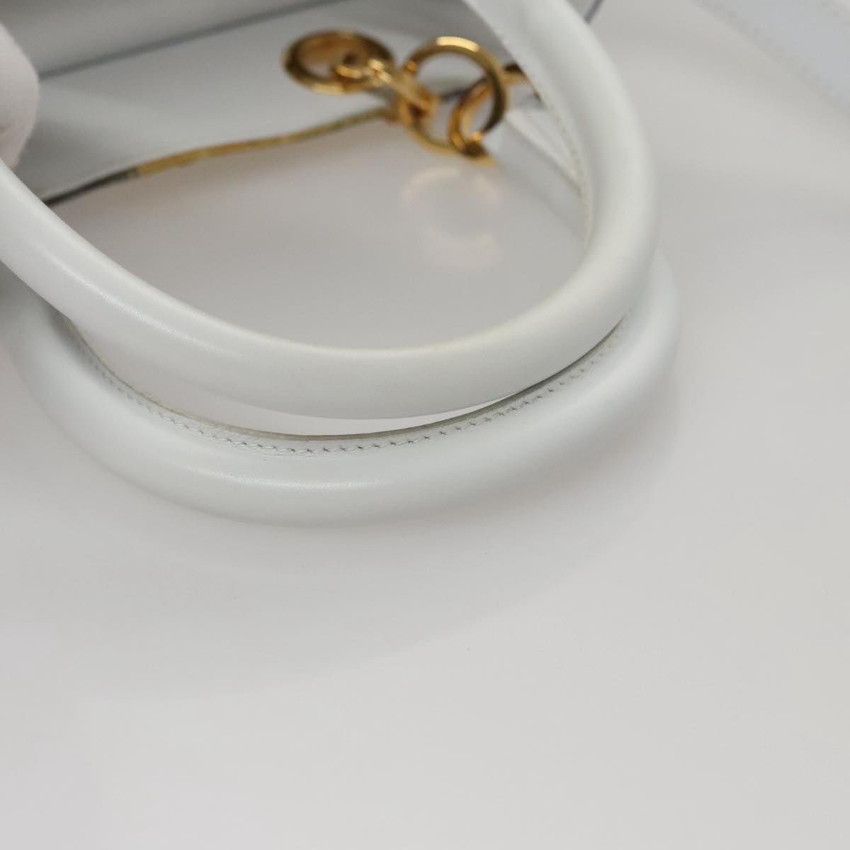 Salvatore Ferragamo Gancini Embossing Bag Leather 2way Multicolor Auth 109792V