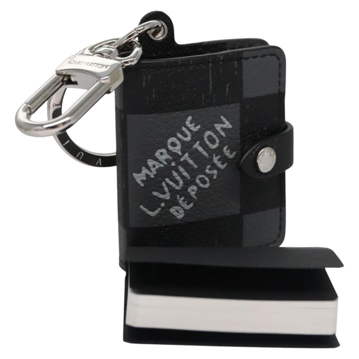 LOUIS VUITTON Damier Archives Porte Cles Carnet Key Holder M00480 Auth 109800M