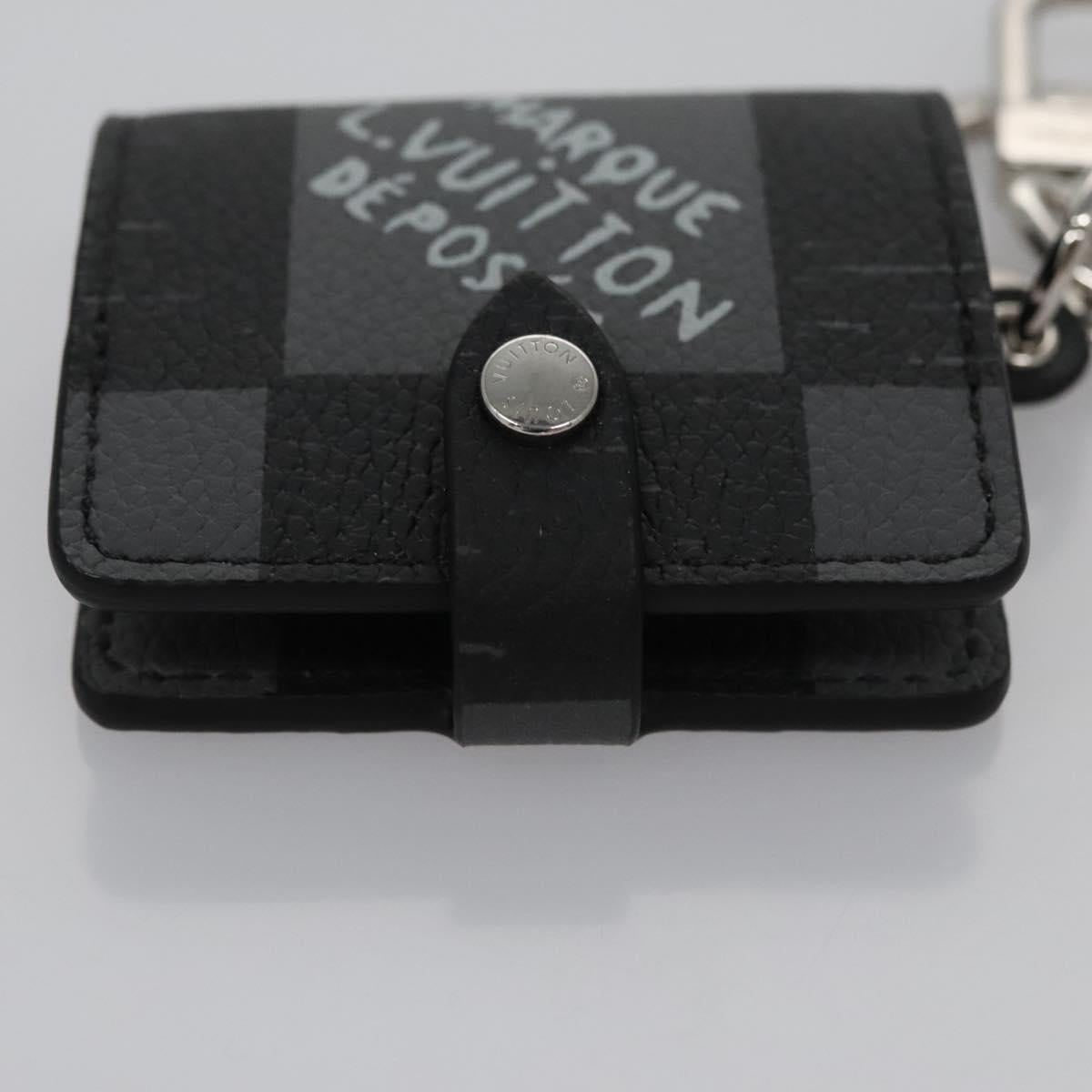 LOUIS VUITTON Damier Archives Porte Cles Carnet Key Holder M00480 Auth 109800M