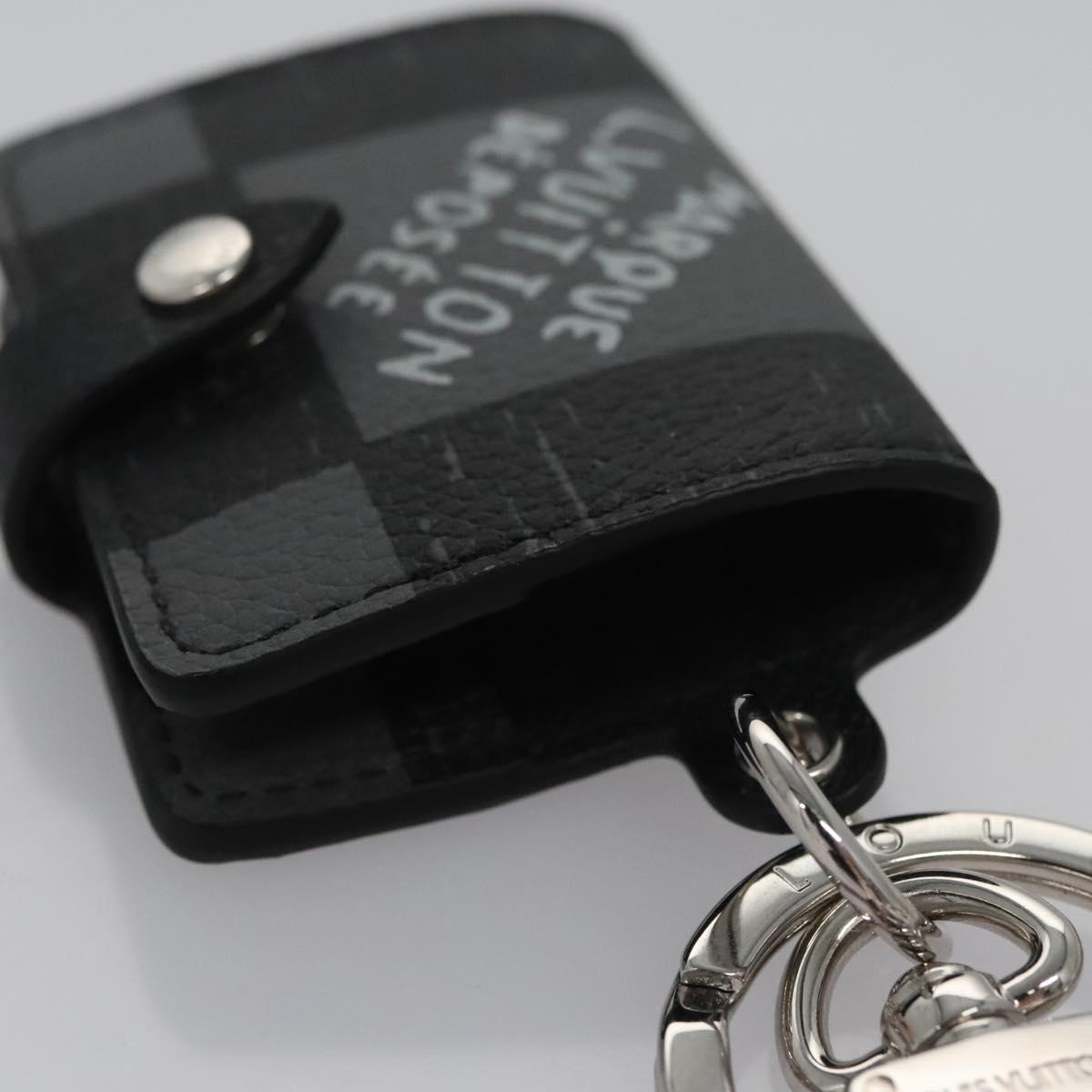 LOUIS VUITTON Damier Archives Porte Cles Carnet Key Holder M00480 Auth 109800M