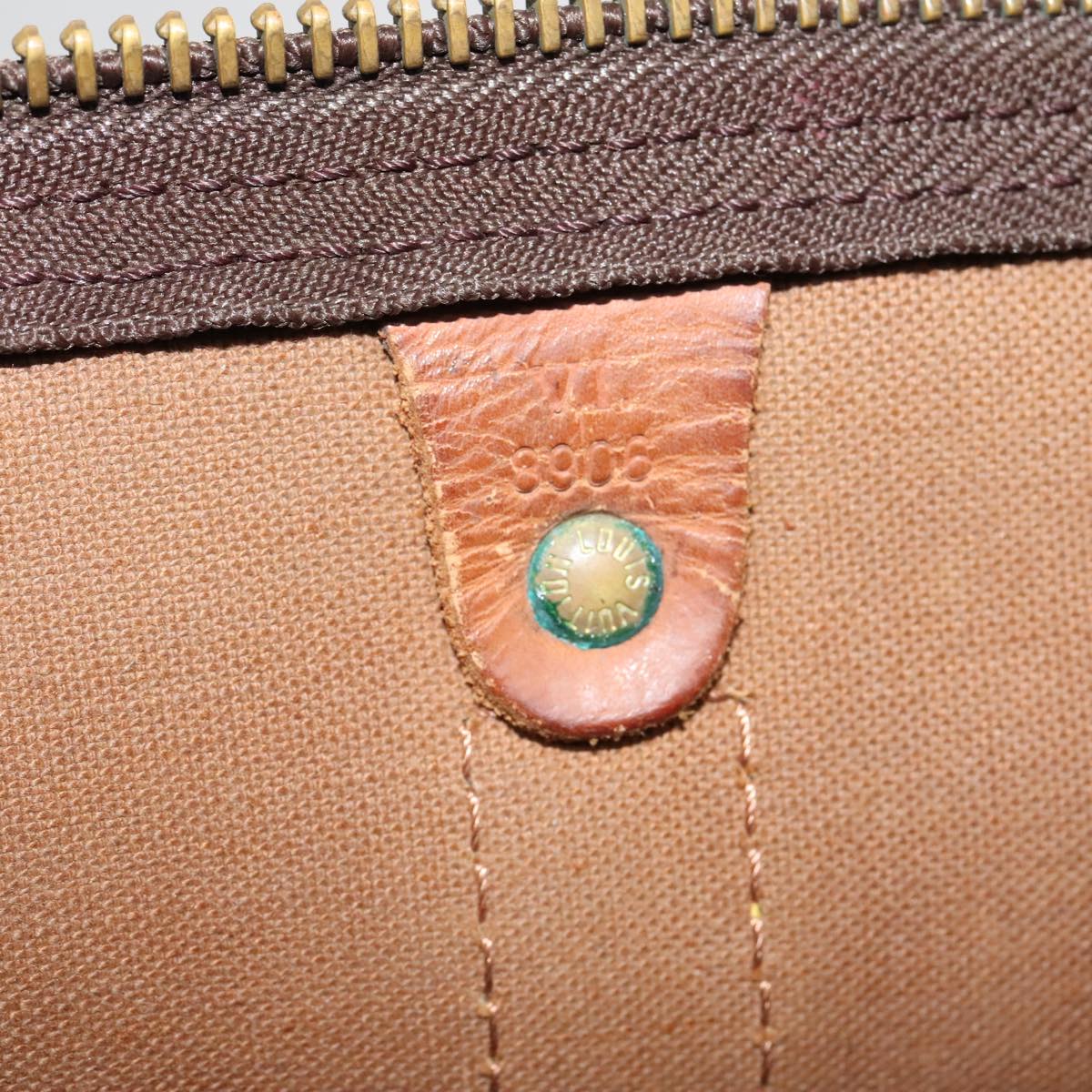 LOUIS VUITTON Monogram Keepall 45 Boston Bag M41428 LV Auth 109876