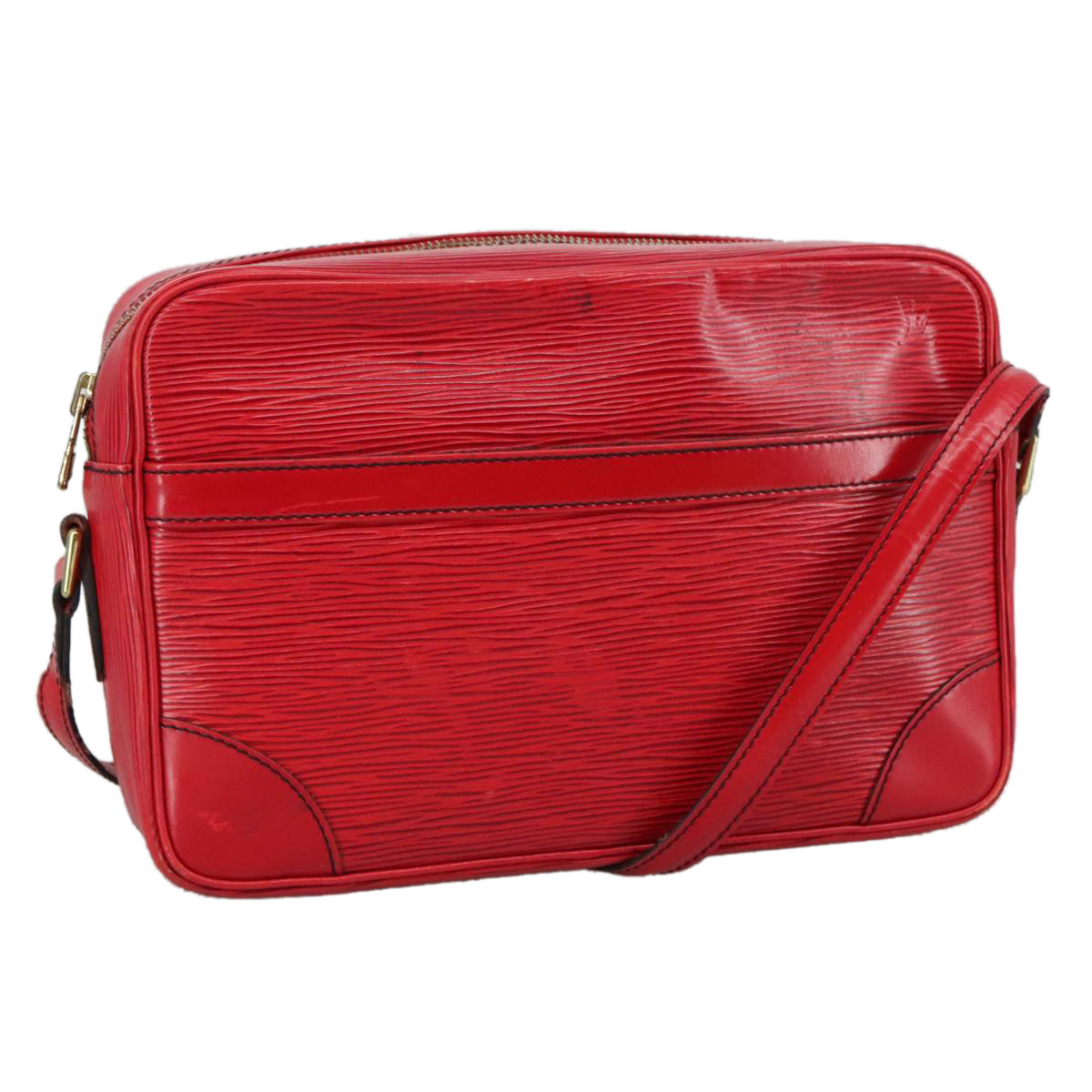 LOUIS VUITTON Epi Trocadero 27 Shoulder Bag Red M52317 LV Auth 110004