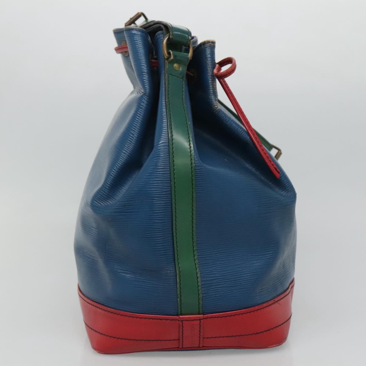 LOUIS VUITTON Epi Toriko Color Noe ShoulderBag Red Blue Green M44084 Auth 110066