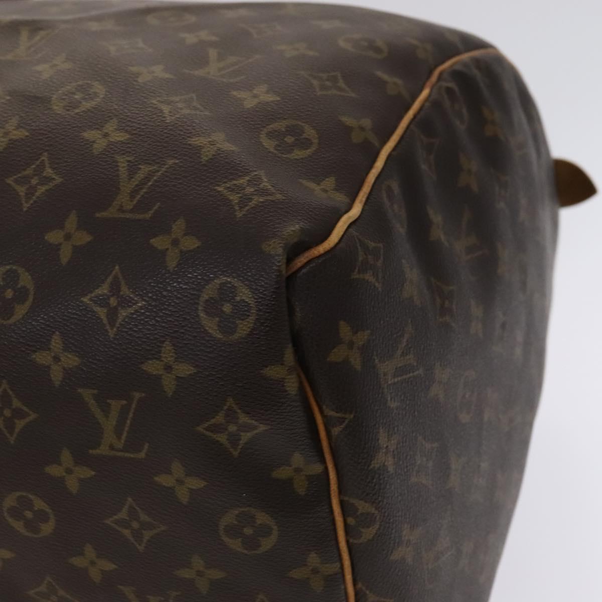 LOUIS VUITTON Monogram Keepall 60 Boston Bag M41422 LV Auth 110096