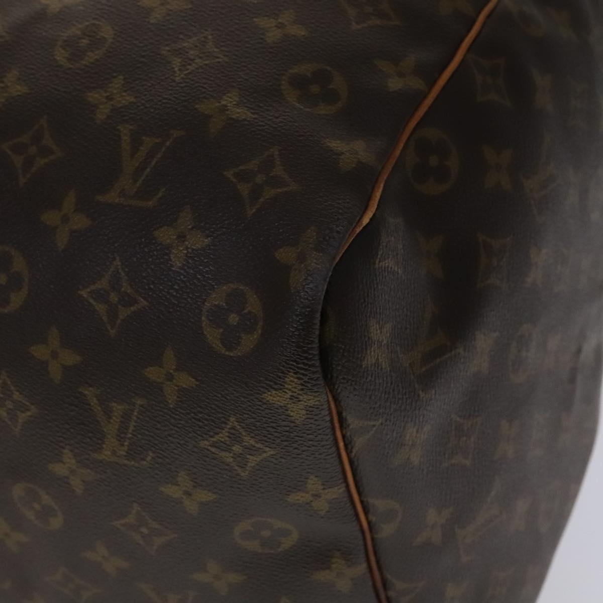 LOUIS VUITTON Monogram Keepall 60 Boston Bag M41422 LV Auth 110100