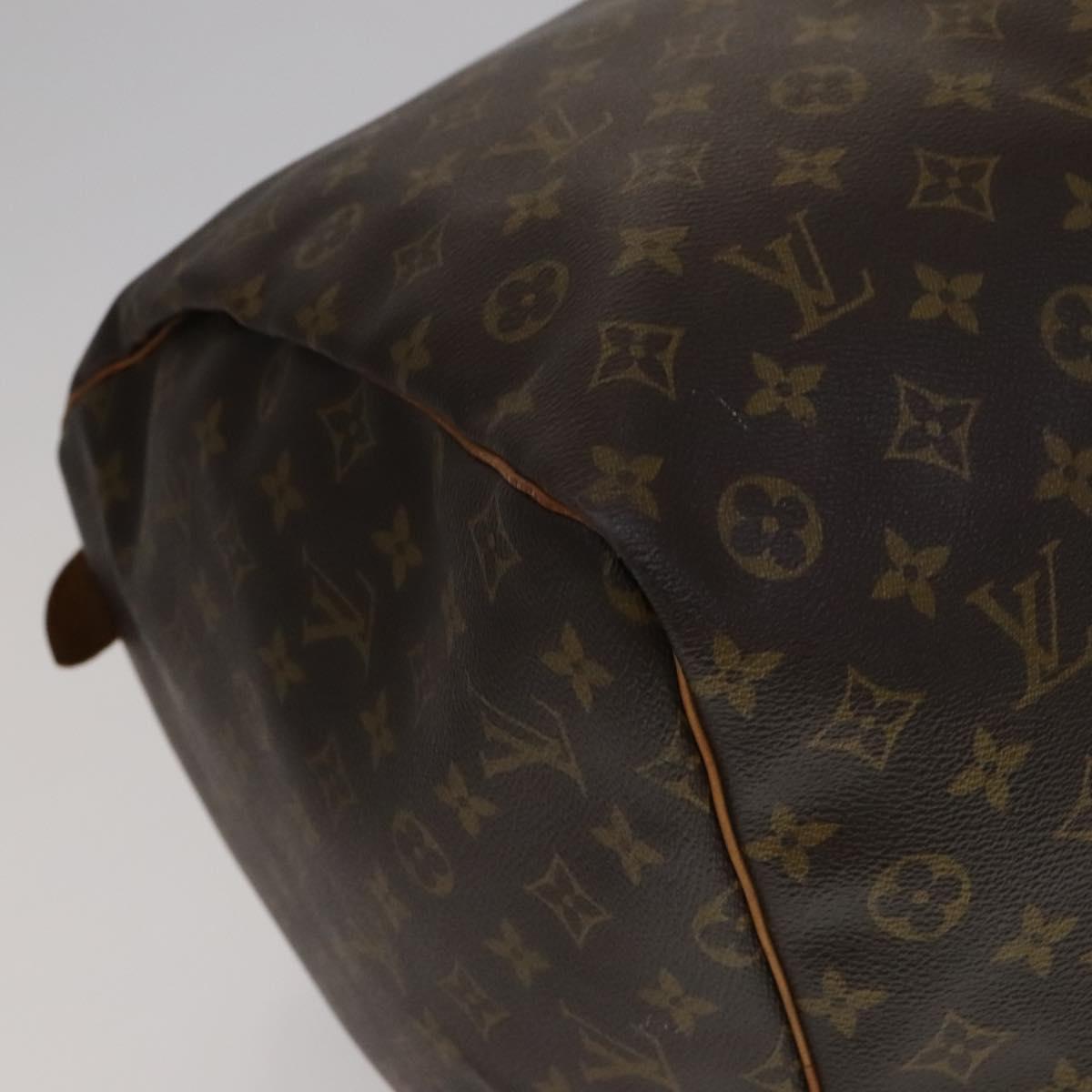 LOUIS VUITTON Monogram Keepall 60 Boston Bag M41422 LV Auth 110100