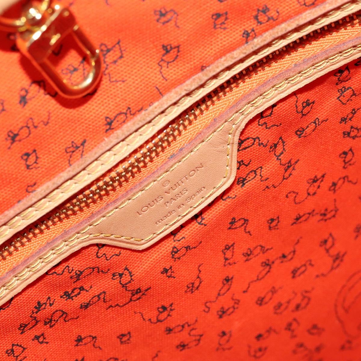 LOUIS VUITTON Catgram Neverfull MM Tote Bag M44441 LV Auth 110104A