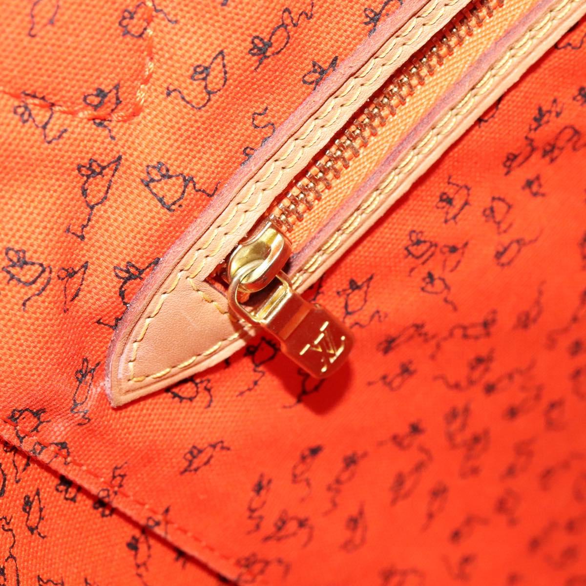 LOUIS VUITTON Catgram Neverfull MM Tote Bag M44441 LV Auth 110104A