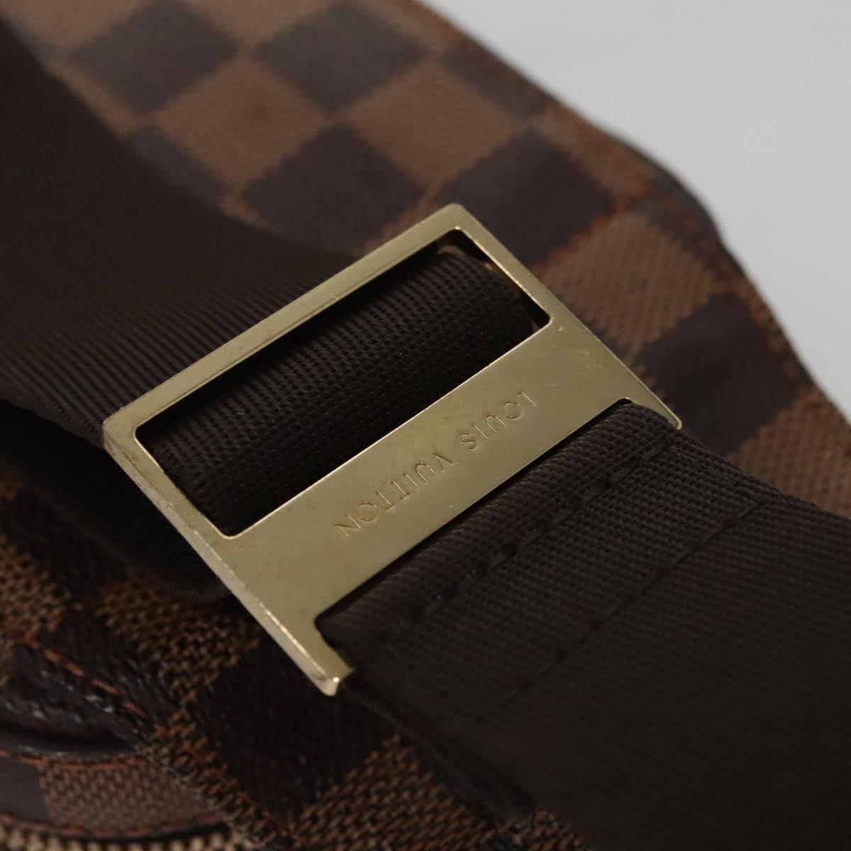 LOUIS VUITTON Damier Ebene Geronimos Shoulder Bag N51994 LV Auth 110110