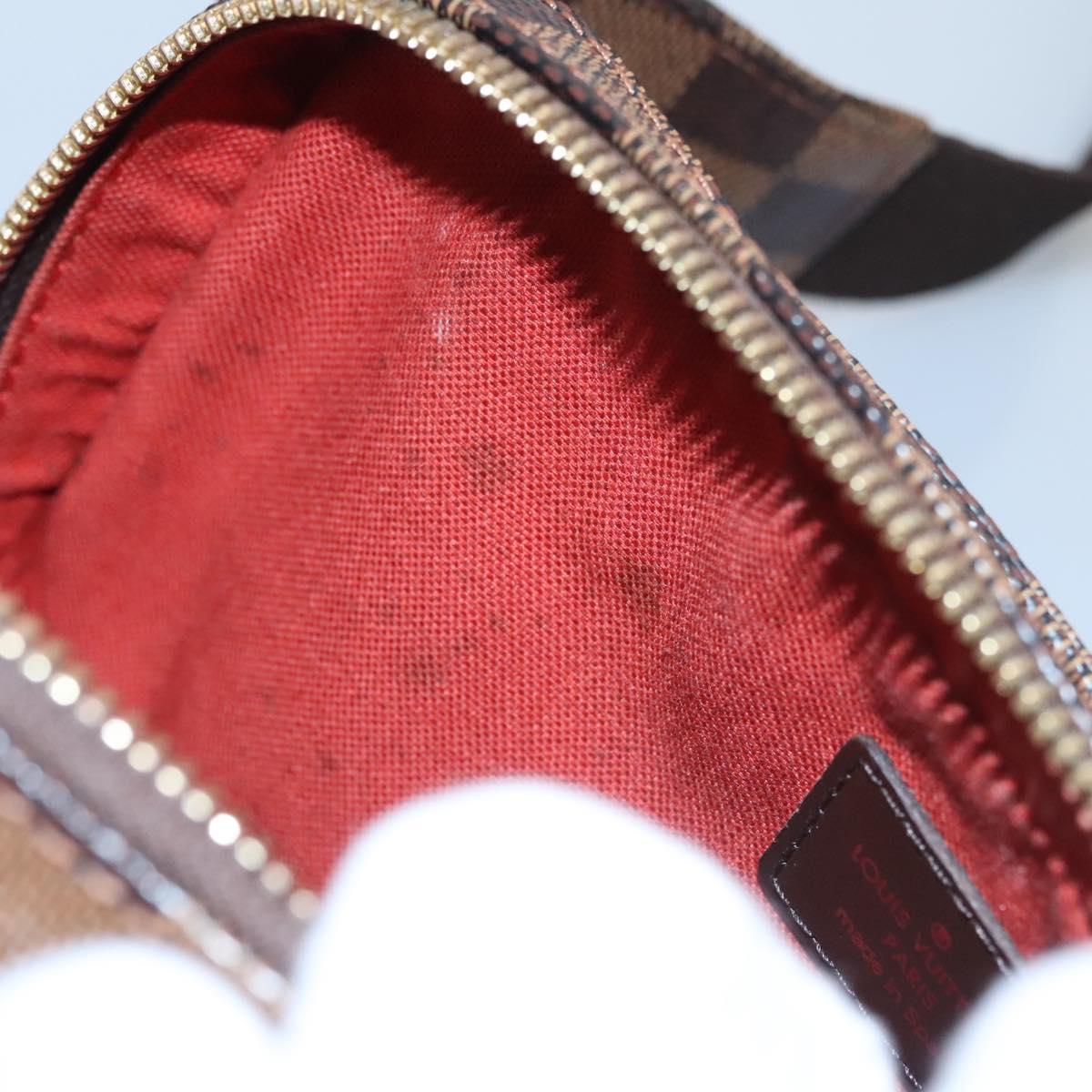 LOUIS VUITTON Damier Ebene Geronimos Shoulder Bag N51994 LV Auth 110110
