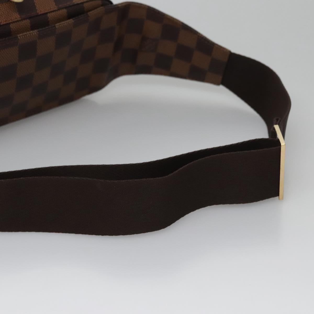 LOUIS VUITTON Damier Ebene Geronimos Shoulder Bag N51994 LV Auth 110110