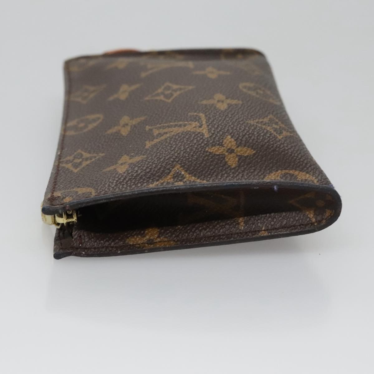 LOUIS VUITTON Monogram Bucket PM Accessory Pouch LV Auth 110131