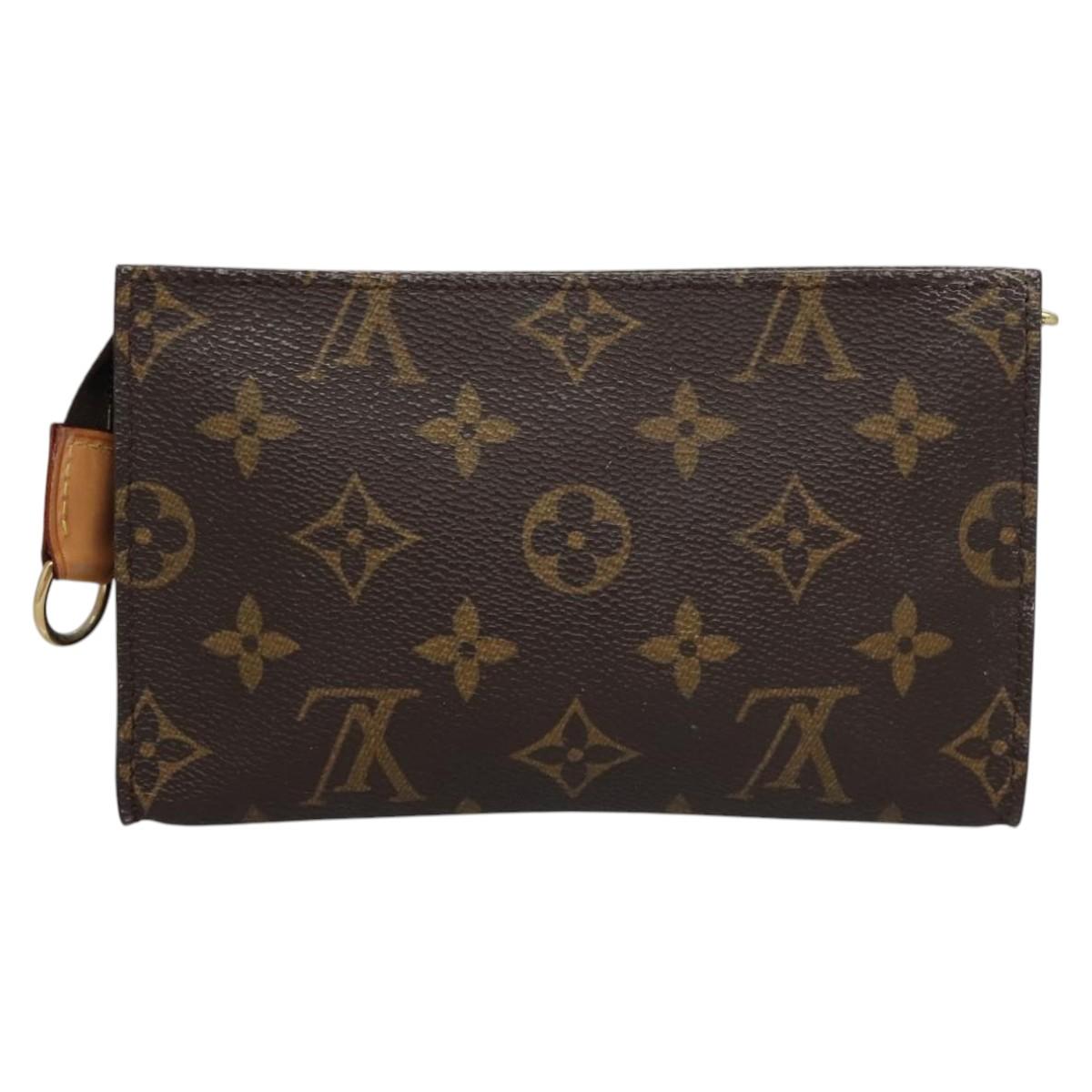LOUIS VUITTON Monogram Bucket PM Accessory Pouch LV Auth 110133